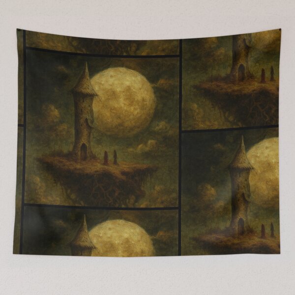 Item preview, gloomy landscape designed and sold by Nonsense Manufactory.