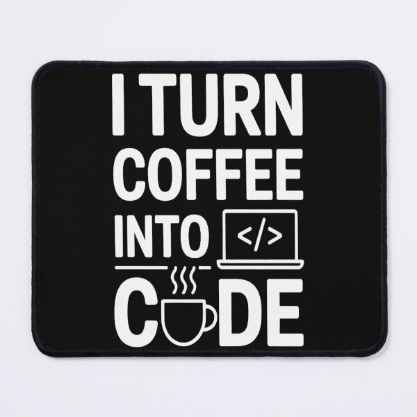 Item preview, Funny Programmer T-Shirt | I Turn Coffee Into Code | Software Engineer & Developer Humor Tee designed and sold by Professionalpun.