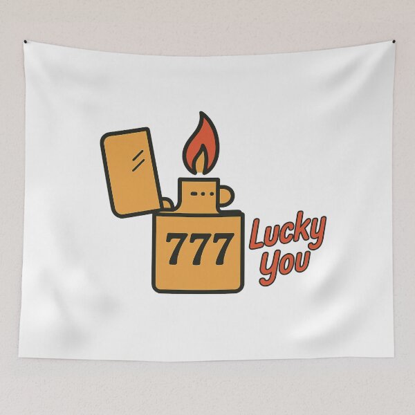 Item preview, Lucky You 777 Lighter Design designed and sold by Nuvijo.