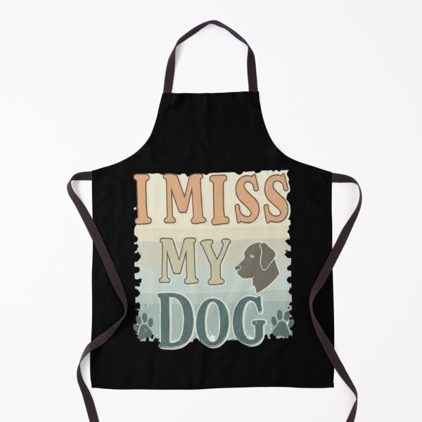 Item preview, I Miss My Dog – Pet Loss Grief Quote Typography designed and sold by creativerooney.