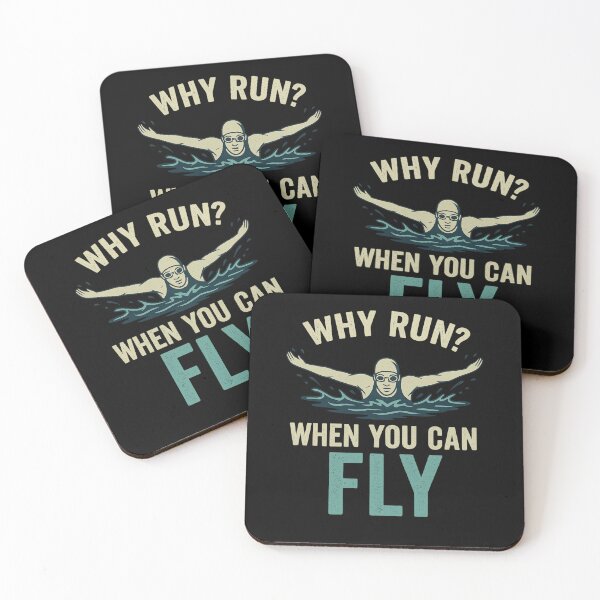 Item preview, Fly Over Water – Swim Graphic Tee Design designed and sold by Gravly.