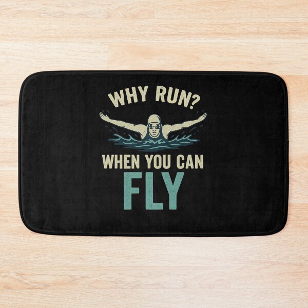 Item preview, Fly Over Water – Swim Graphic Tee Design designed and sold by Gravly.
