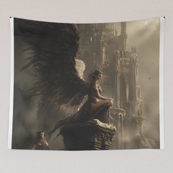 Item preview, The Fallen Guardian designed and sold by oanaunciuleanu.