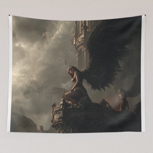 Item preview, The Fallen Guardian designed and sold by oanaunciuleanu.