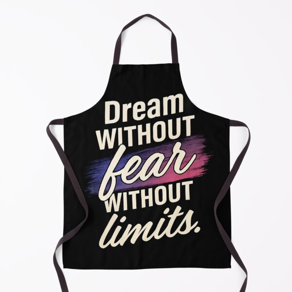 Item preview, Dream Without Fear Without Limits – Typography Design designed and sold by Kalpa.