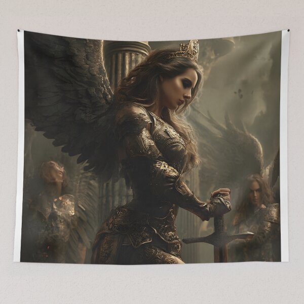 Item preview, The Fallen Guardian designed and sold by oanaunciuleanu.
