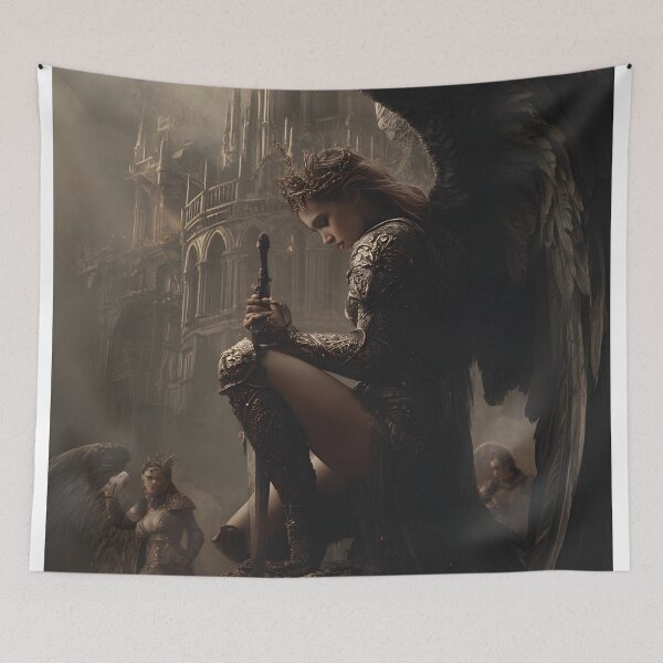 Item preview, The Fallen Guardian designed and sold by oanaunciuleanu.