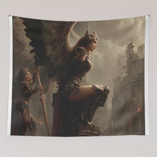 Item preview, The Fallen Guardian designed and sold by oanaunciuleanu.