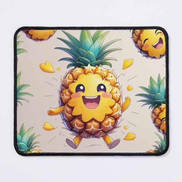 Item preview, Cute Pineapple Happy Kawaii Fruit designed and sold by 0606PM.