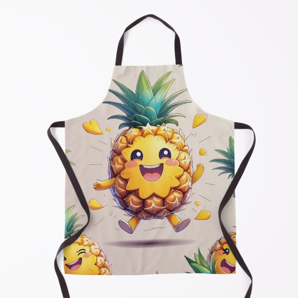 Item preview, Cute Pineapple Happy Kawaii Fruit designed and sold by 0606PM.