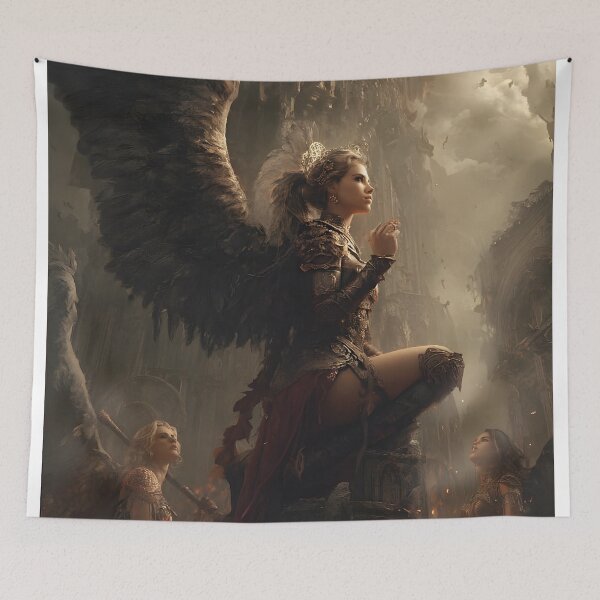 Item preview, The Fallen Guardian designed and sold by oanaunciuleanu.