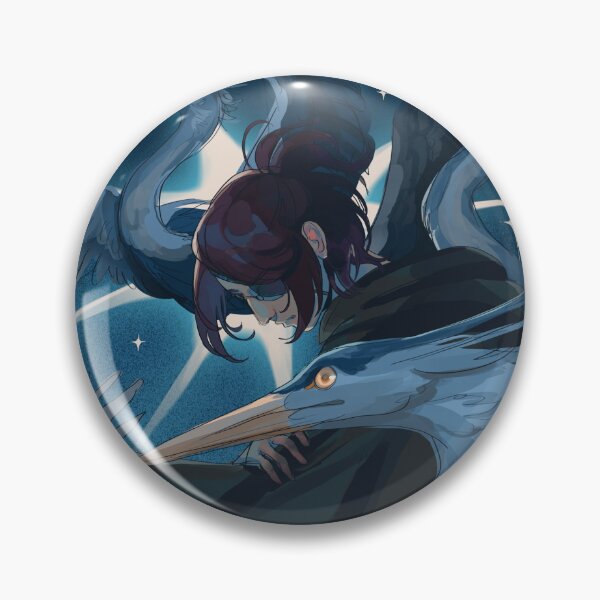 Item preview, Hange with blue Herons  designed and sold by AzuriteMagpie.