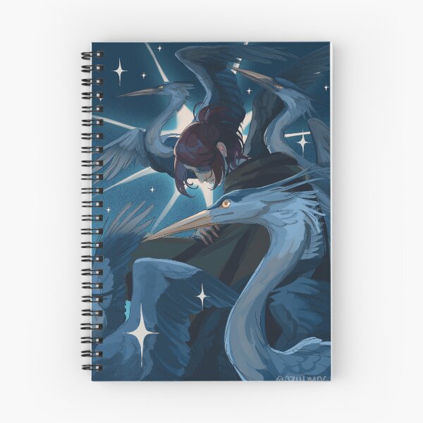 Item preview, Hange with blue Herons  designed and sold by AzuriteMagpie.