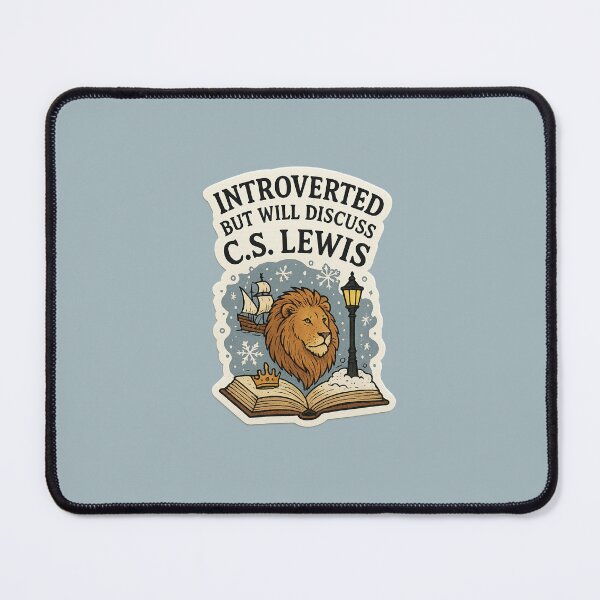 Item preview, Introverted But Will Discuss Lewis designed and sold by The Painted Topaz.