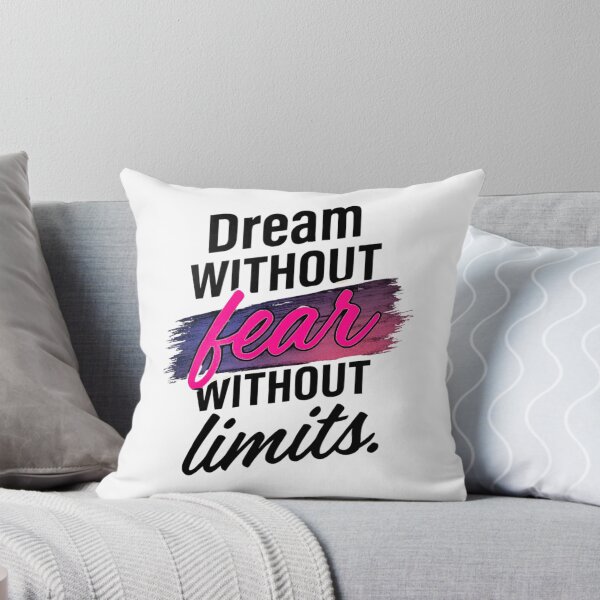 Item preview, Dream Without Fear Without Limits –  Typography Design designed and sold by Kalpa.