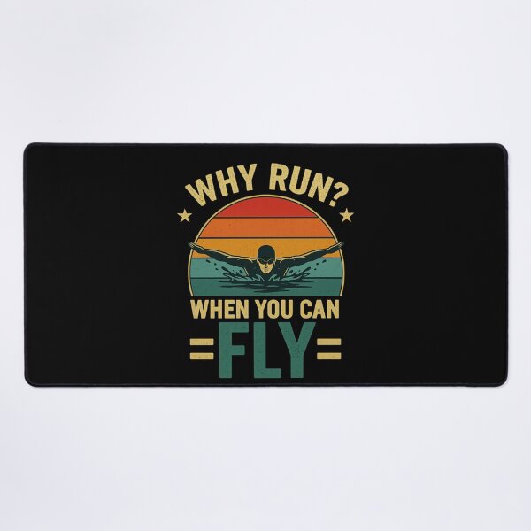 Item preview, Fly Over Water – Swim Graphic Tee Design designed and sold by Gravly.