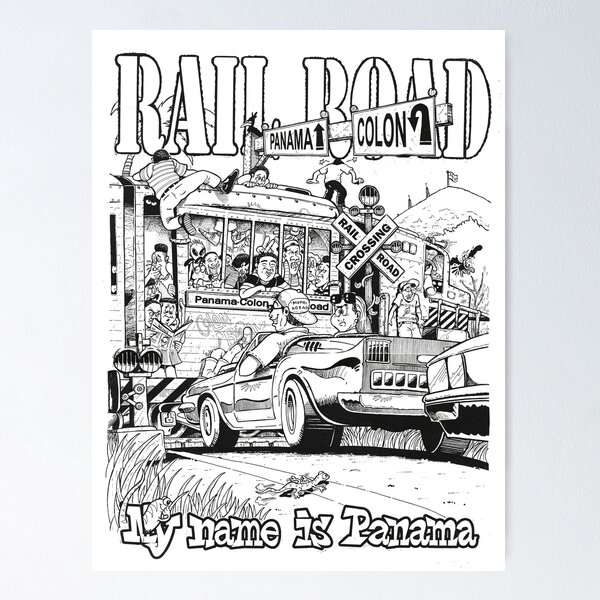 Item preview, Panama-Colón Rail Road designed and sold by Panama-Classic.
