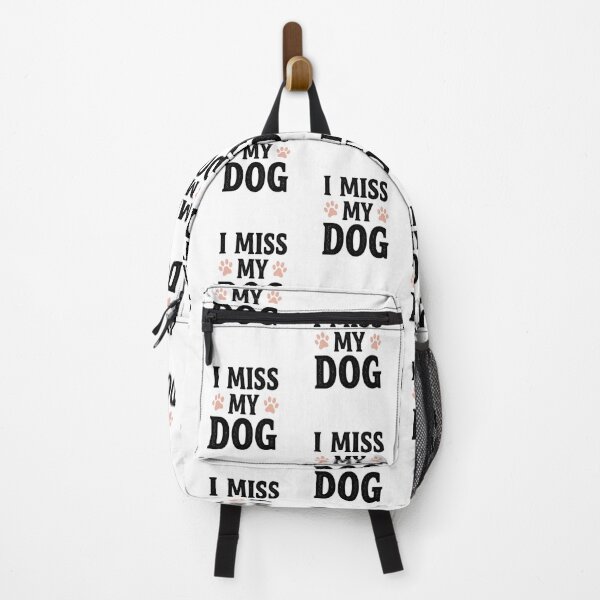 Item preview, I Miss My Dog – Pet Memorial Typography Design for Dog Lovers designed and sold by creativerooney.
