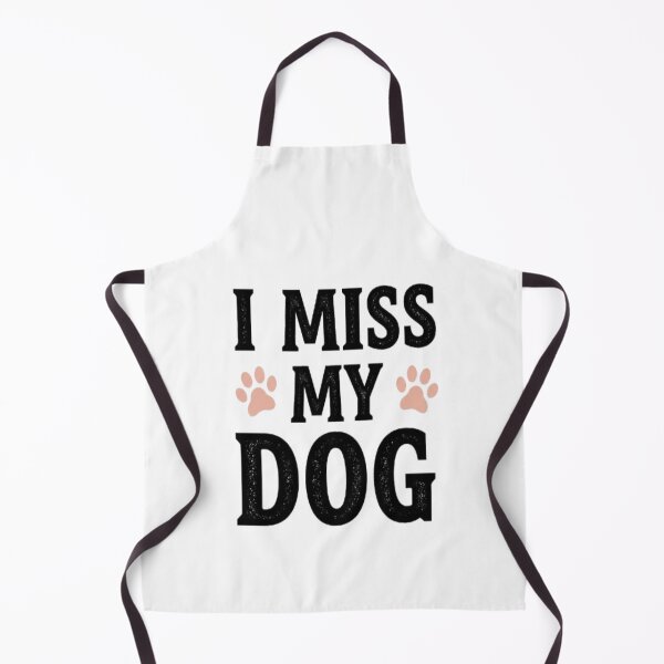 Item preview, I Miss My Dog – Pet Memorial Typography Design for Dog Lovers designed and sold by creativerooney.