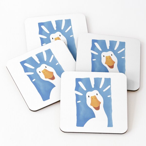 Item preview, "Happy Smiling Goose" - Whimsical & Cheerful Watercolor Duck T-Shirt - Funny Animal Lover Gift for Positive Vibes & Good Mood designed and sold by Colorful-Garden.