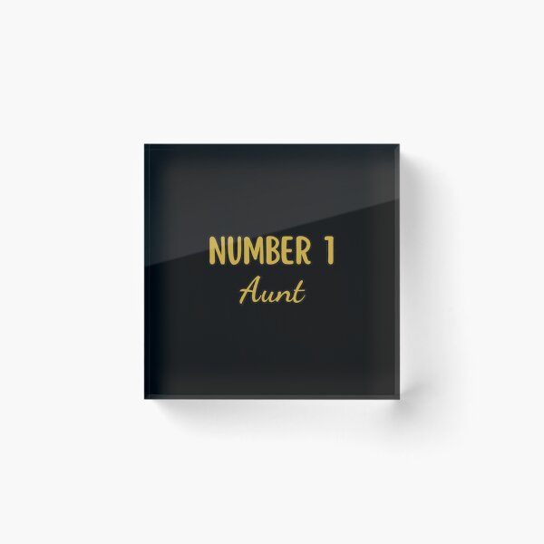 Item preview, Number 1 Aunt (G) designed and sold by DixieGirlStudio.