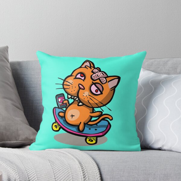 Item preview, Skating Kitty designed and sold by dead82.