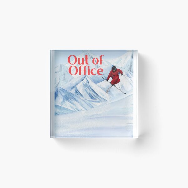 Item preview, Out of Office Ski the East designed and sold by KW Studio.