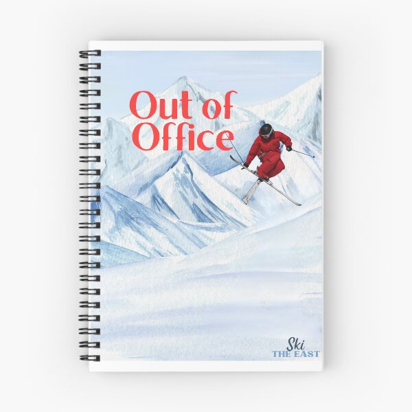 Item preview, Out of Office Ski the East designed and sold by KW Studio.