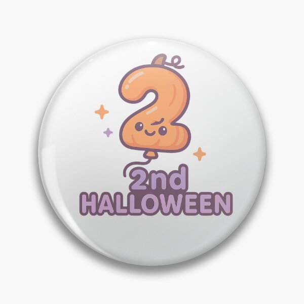 Item preview, Cute 2nd Halloween Logo designed and sold by PeckyPom.