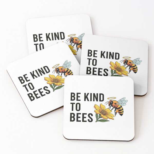 Item preview, Be Kind to Bees - Cute & Inspirational Honey Bee Design designed and sold by ART-POD-PL.