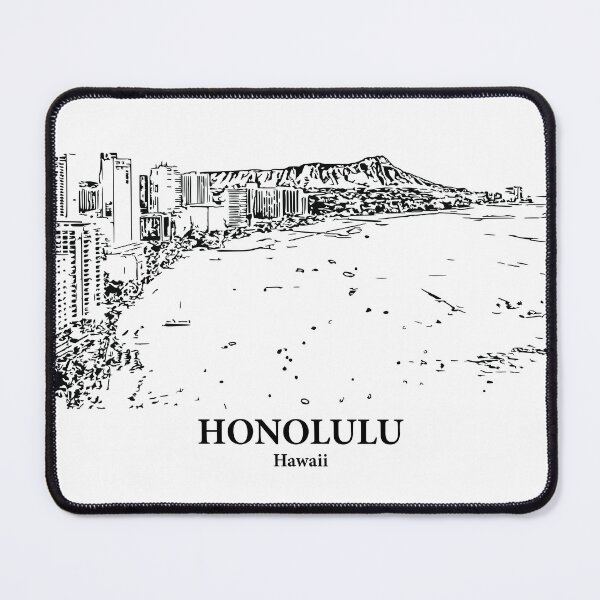 Item preview, Honolulu – Hawaii designed and sold by Lakeric Cityscapes.