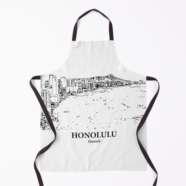 Item preview, Honolulu – Hawaii designed and sold by Lakeric Cityscapes.