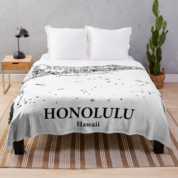 Artikelvorschau, Honolulu – Hawaii entworfen und verkauft von Lakeric Cityscapes.