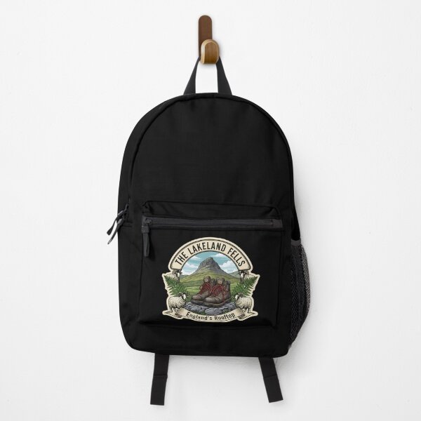 Item preview, The Lakeland Fells: A Vintage UK Hiking Emblem designed and sold by Digital Dreams Arts.