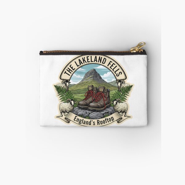Item preview, The Lakeland Fells: A Vintage UK Hiking Emblem designed and sold by Digital Dreams Arts.