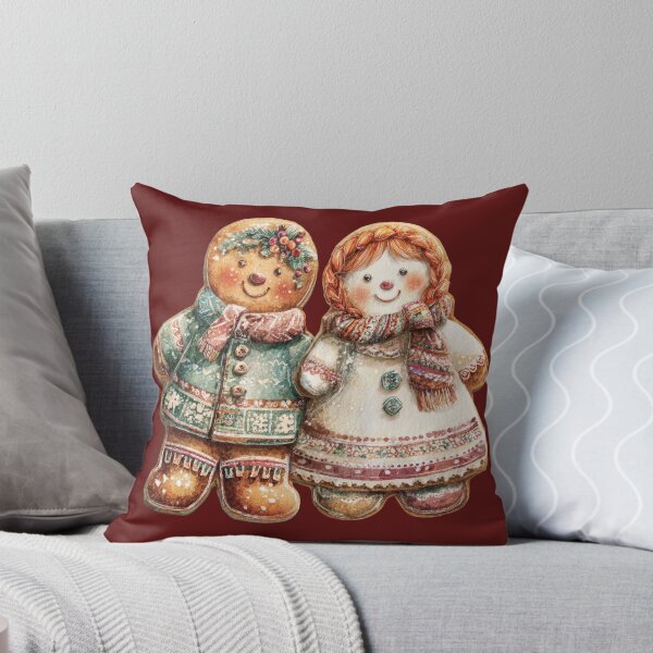 Item preview,  Cute Gingerbread Cookies, Vintage Christmas Cookie Illustration, Holiday Art designed and sold by Maryna_Reine.