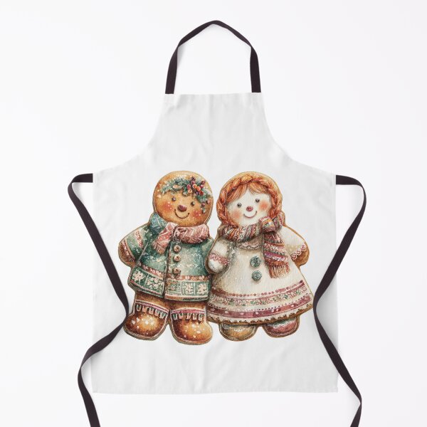 Item preview, Cute Gingerbread Cookies, Vintage Christmas Cookie Illustration, Holiday Art designed and sold by Maryna_Reine.
