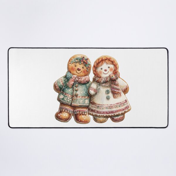 Item preview,  Cute Gingerbread Cookies, Vintage Christmas Cookie Illustration, Holiday Art designed and sold by Maryna_Reine.