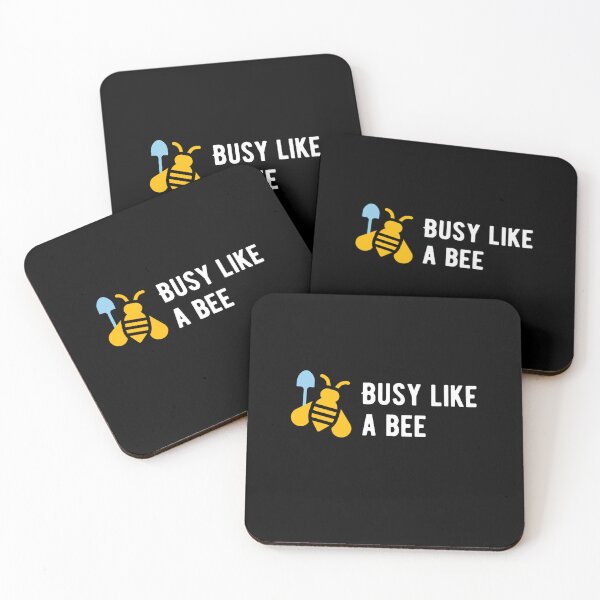Item preview, Busy Like a Bee | Cute Bee & Honeycomb Beekeeper Gift designed and sold by luckyhue.