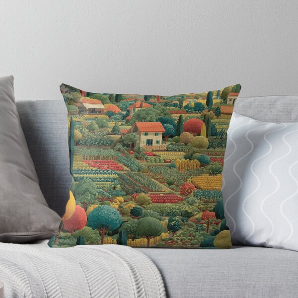 Item preview, Urbana Illinois Vintage Travel Poster | Idyllic Illinois Landscape designed and sold by TuncGK.