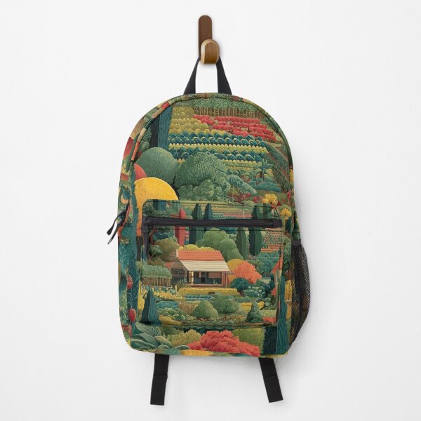 Item preview, Urbana Illinois Vintage Travel Poster | Idyllic Illinois Landscape designed and sold by TuncGK.