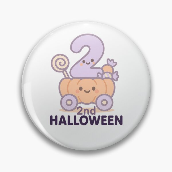 Item preview, Cute 2nd Halloween Logo designed and sold by PeckyPom.