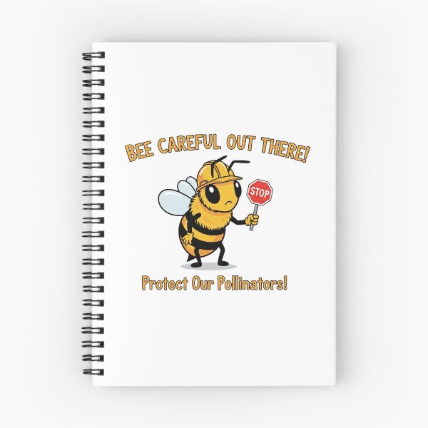 Item preview, Bee Careful Out There - Funny Pollinator Protection Design designed and sold by ART-POD-PL.