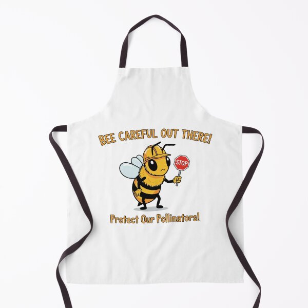 Item preview, Bee Careful Out There - Funny Pollinator Protection Design designed and sold by ART-POD-PL.