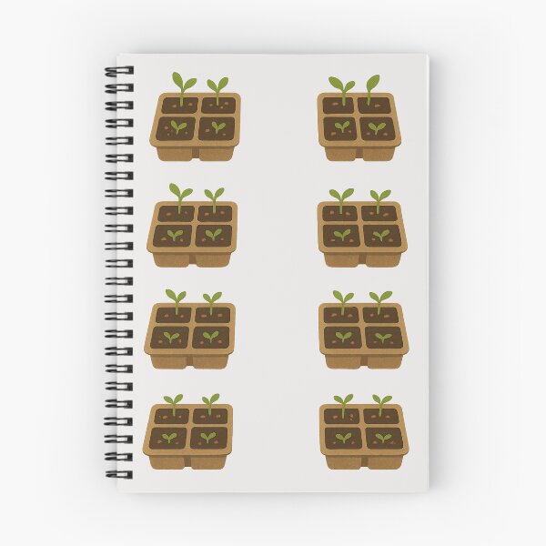 Item preview, Seed Tray Stickers – Individual Sprouting Seedlings Pack designed and sold by Feral Confetti.