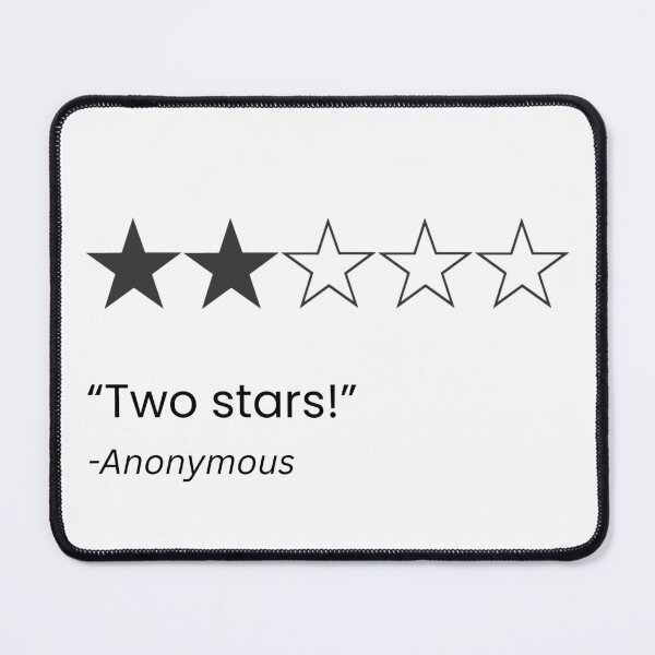 Item preview, Two-star review designed and sold by todayifeelbitchy.
