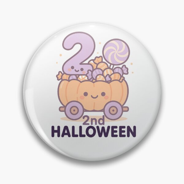 Item preview, Cute 2nd Halloween Logo designed and sold by PeckyPom.