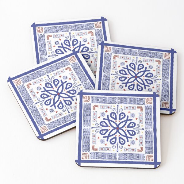 Item preview, Embroidery Art | Cross Stitch | Blue | Digital Art designed and sold by MKDesignsArts.