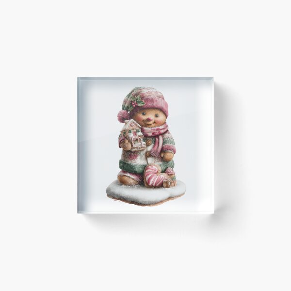 Item preview, Cute Gingerbread Cookies, Vintage Christmas Cookie Illustration, Holiday Art designed and sold by Maryna_Reine.