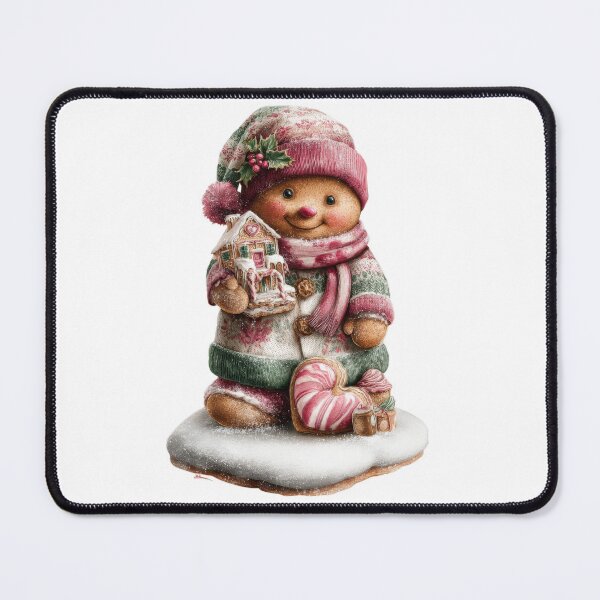 Item preview, Cute Gingerbread Cookies, Vintage Christmas Cookie Illustration, Holiday Art designed and sold by Maryna_Reine.